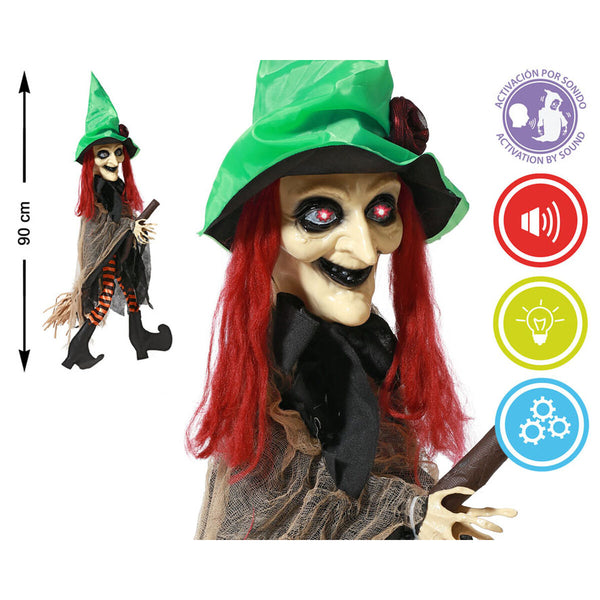 Halloween-koriste Noita 90 cm