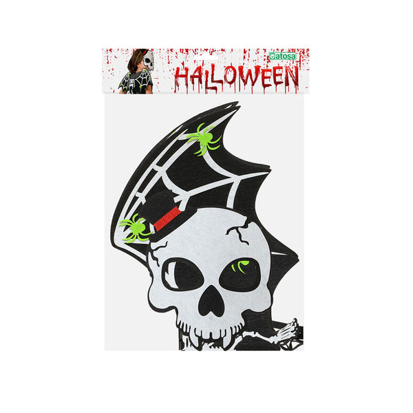 Luuranko Halloween-naamio lapsille