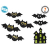 Halloween-koristeet Lepakko 7 kpl