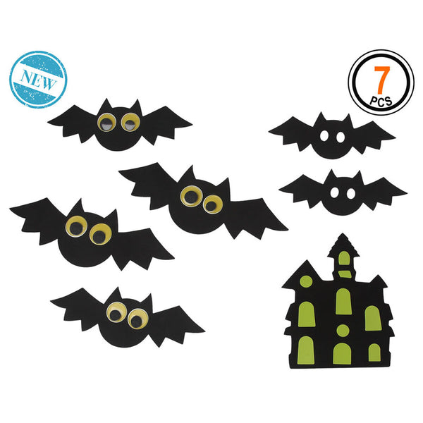 Halloween-koristeet Lepakko 7 kpl