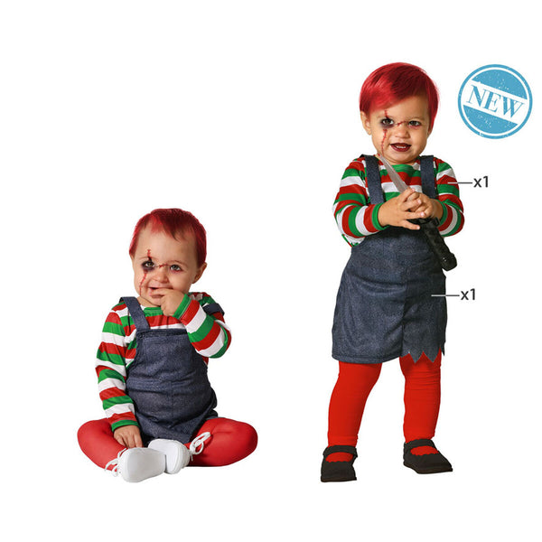 Vauvojen Halloween-asu Verinen Nukke