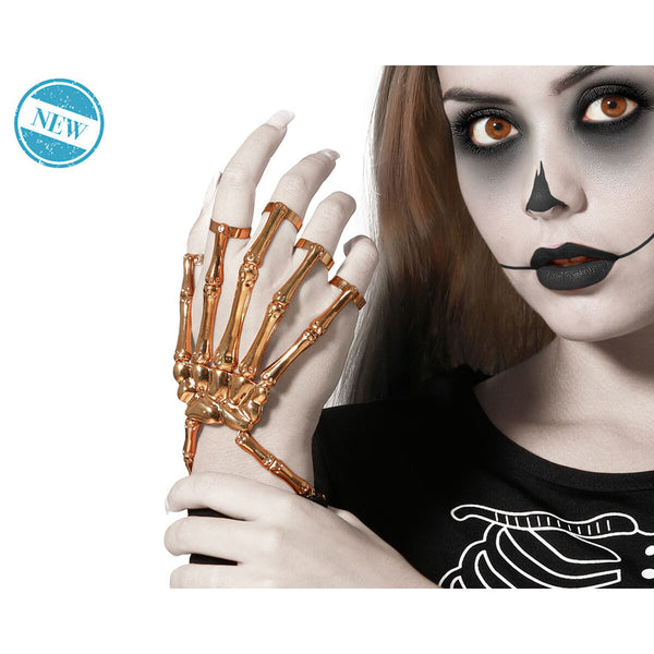 Kullattu Luuranko Halloween-koriste