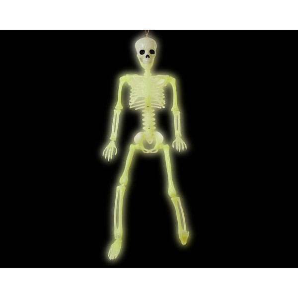 Valkoinen Luuranko 82 cm - Halloween-koriste