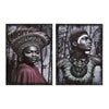 Afrikkalainen Sisustustaulu DKD Home Decor 30x40 cm