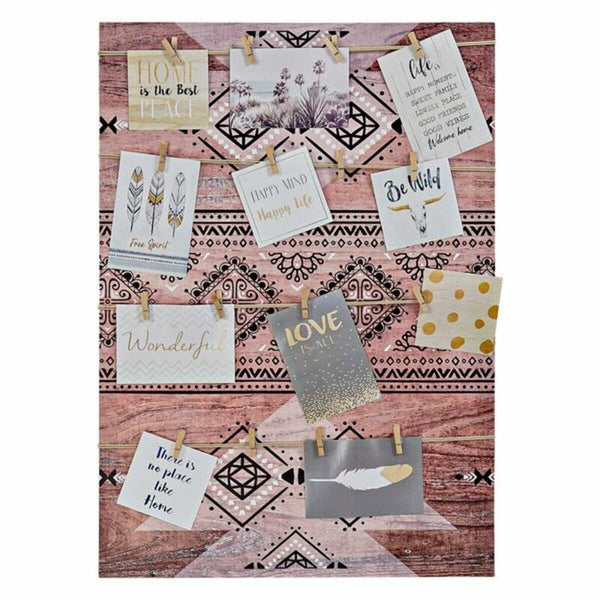 Etniset Kangaskehykset DKD Home Decor 50,5 x 70 cm