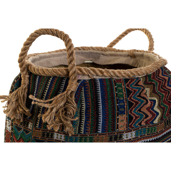 Boho Kori Monivärinen Luonnonkuitu 2 kpl