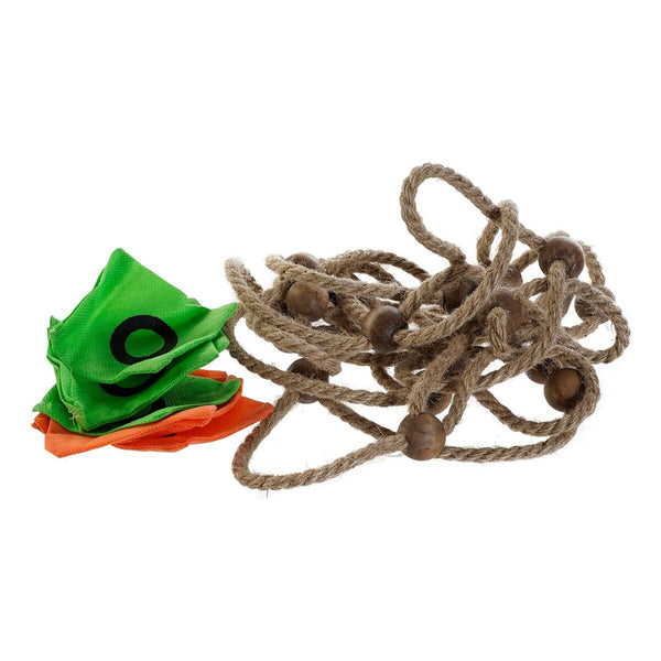Ristinolla-peli puusta DKD Home Decor