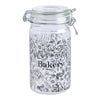 DKD Home Decor Kristallipurkki 1 L, 2 kpl
