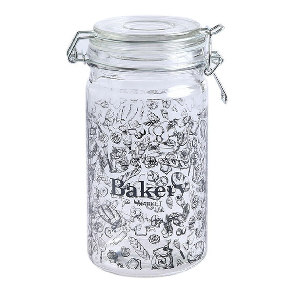 DKD Home Decor Kristallipurkki 1 L, 2 kpl
