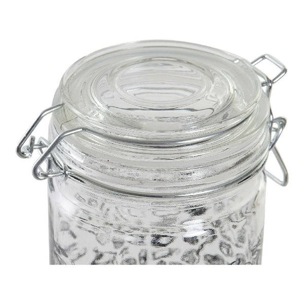 DKD Home Decor Kristallipurkki 1 L, 2 kpl