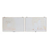 DKD Home Decor avainkaappi, puu ja MDF, beige, 2 osaa