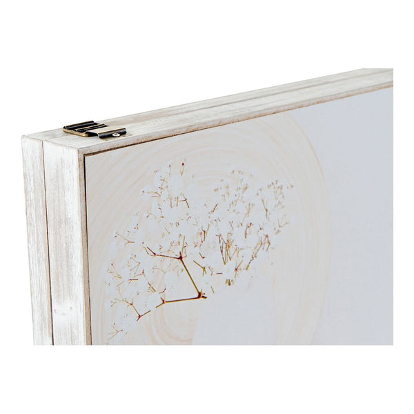 DKD Home Decor avainkaappi, puu ja MDF, beige, 2 osaa