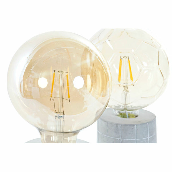 Moderni Pöytälamppu DKD Home Decor Sementti