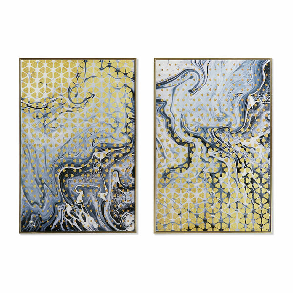 Abstrakti Kangastaulu DKD Home Decor 60 x 90 cm