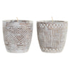 DKD Home Decor Puuvahakynttilä 2 osaa