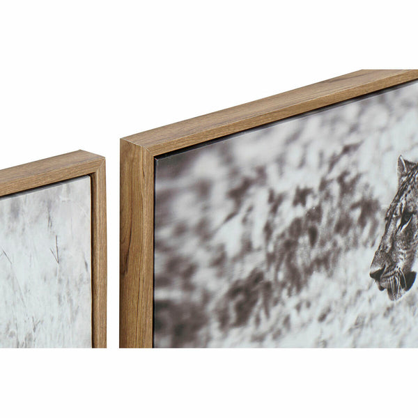 Siirtomaatyylinen Kangastaulu DKD Home Decor