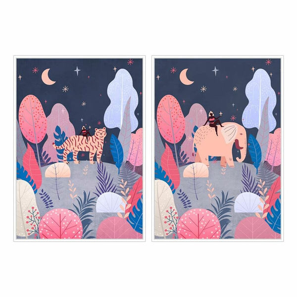 Skandinaavinen Maalaus DKD Home Decor