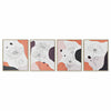Abstrakti Kangastaulu DKD Home Decor 40x50 cm (4 kpl)
