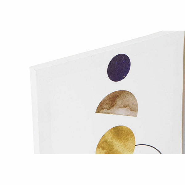 Abstrakti Kangastaulu DKD Home Decor 4 kpl