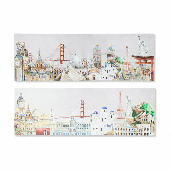 DKD Home Decor Kangasmaalaus 90 x 2 x 30 cm