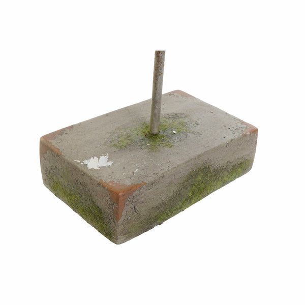 Siirtomaatyylinen Koristehahmo 58 cm Harmaa