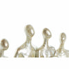 Kullattu Koristehahmo Perhe 21 x 8 x 12 cm
