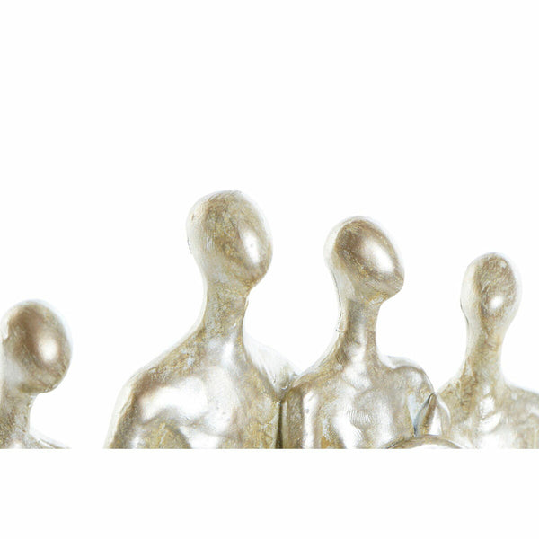 Kullattu Koristehahmo Perhe 21 x 8 x 12 cm