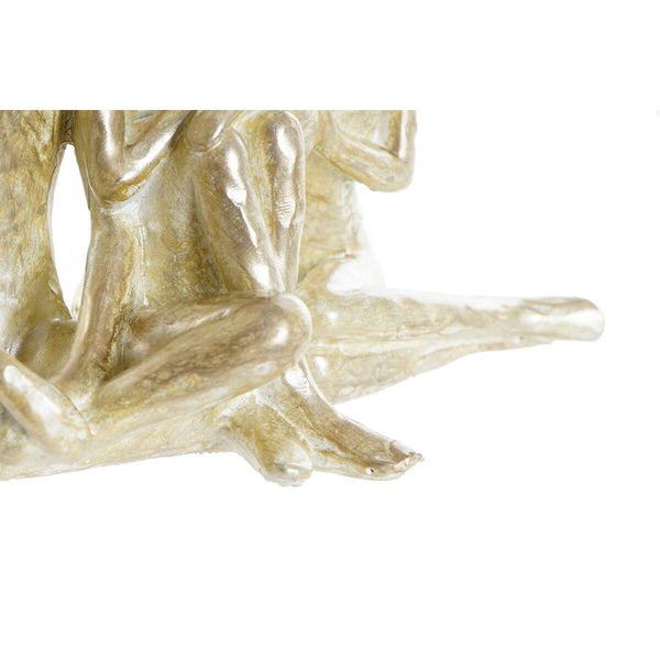 Kullattu Koristehahmo Perhe 21 x 8 x 12 cm