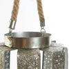 Hopeinen Kynttelikkö DKD Home Decor 21x21x22 cm
