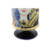 DKD Home Decor Posliinimaljakko Kasvot Sininen 25 cm