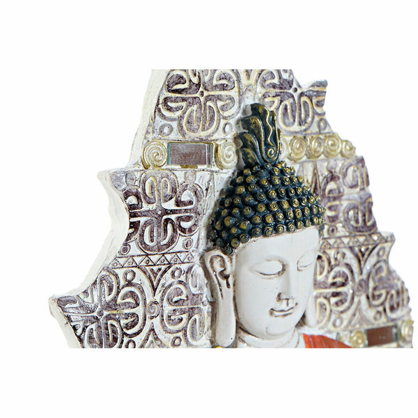 DKD Home Decor Buddha Seinäkoriste, 3 Kappaletta