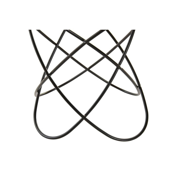 Moderni Kynttelikkö DKD Home Decor Musta ja Kullattu