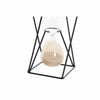 DKD Home Decor Tiimalasi Musta Meripihka Terrakotta