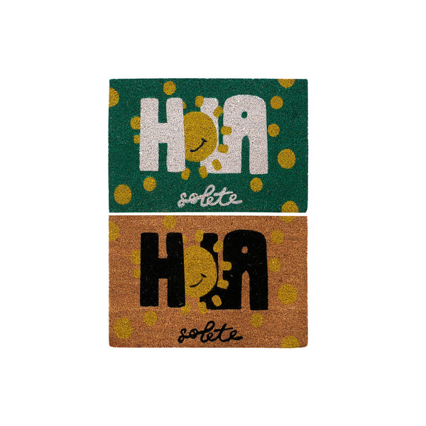 DKD Home Decor Kynnysmatto Kookoskuidusta, 2 osaa