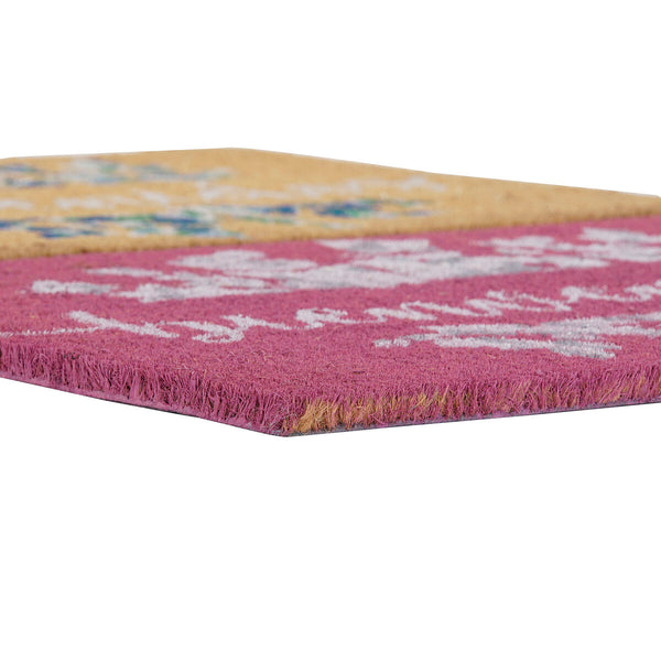 Kynnysmatto DKD Home Decor 2-osainen Kookoskuitu