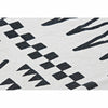 DKD Home Decor Ikat Matto Musta Valkoinen 120x180 cm
