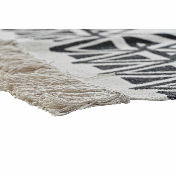 Boho Matto DKD Home Decor 160x250 cm Musta Valkoinen