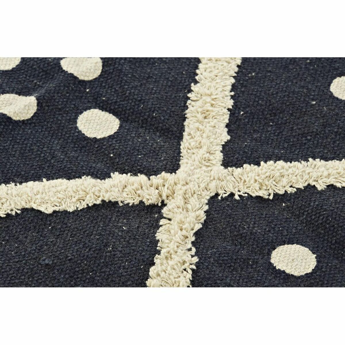 DKD Home Decor Laivastonsininen Matto 120x180cm