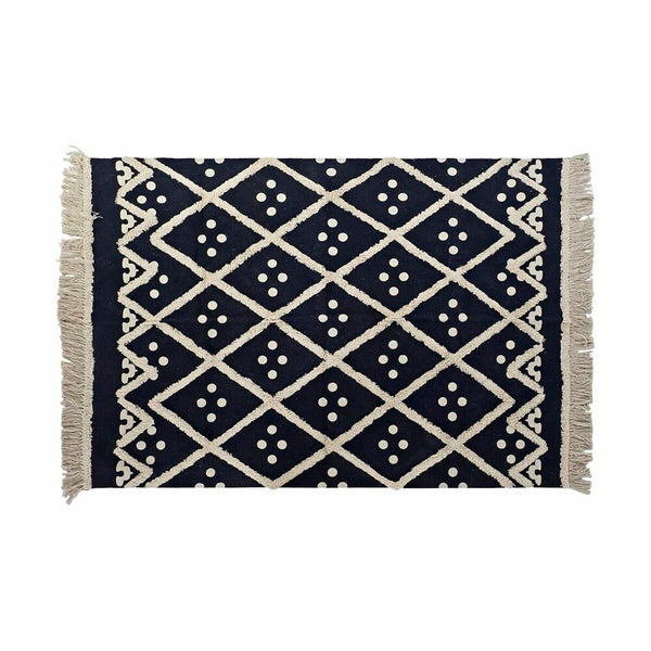 DKD Home Decor Laivastonsininen Matto 120x180cm