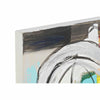 Abstrakti Kangasmaalaus DKD Home Decor 60x60 cm