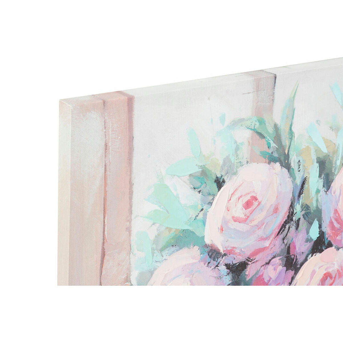 Käsinmaalattu Kangastaulu DKD Home Decor