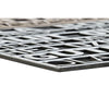 Kynnysmatto DKD Home Decor, Hopea ja Kulta, 2 osaa