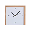 DKD Home Decor Seinäkello Valkoinen Ruskea Puu