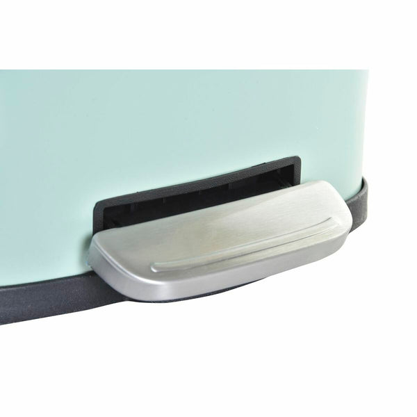 DKD Home Decor mintunvihreä metallinen roskakori 5 L