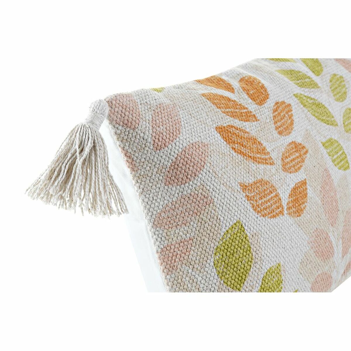 Koristetyyny DKD Home Decor Beige Kukka