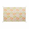 DKD Home Decor Beige Monivärinen Matto Kasvikuviolla