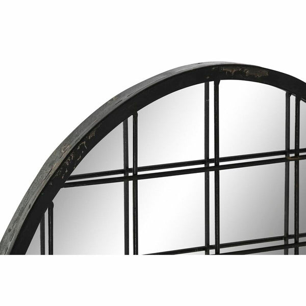 DKD Home Decor Ovaali Seinäpeili Musta 70 cm