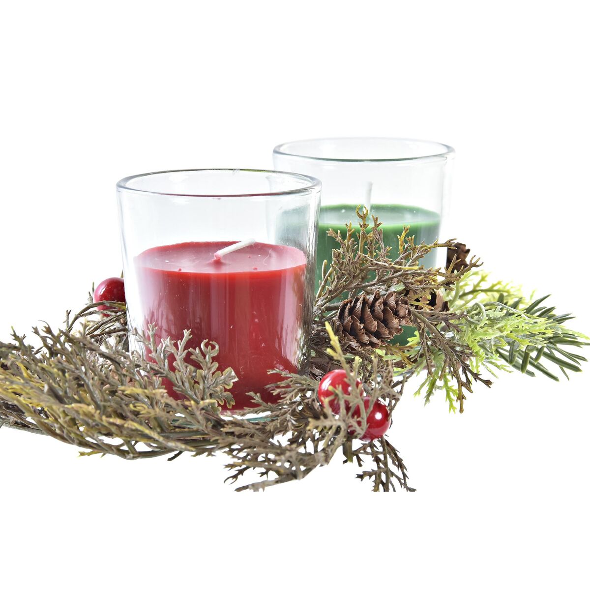 DKD Home Decor Joulukynttiläsarja, 2 osaa