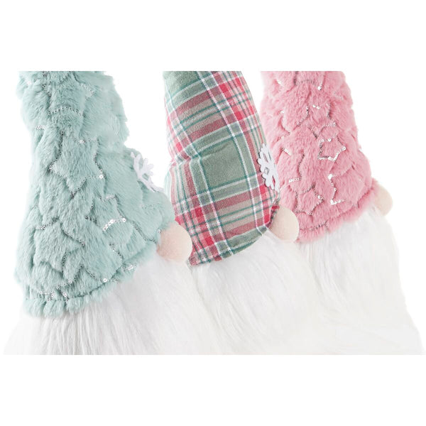 Joulukoristeet DKD Home Decor Menninkäiset 3 kpl