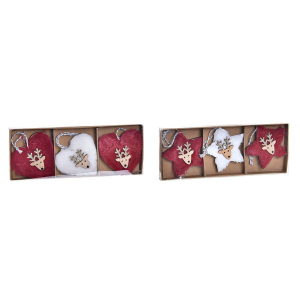 Joulukoristesetti DKD Home Decor, 2 osaa